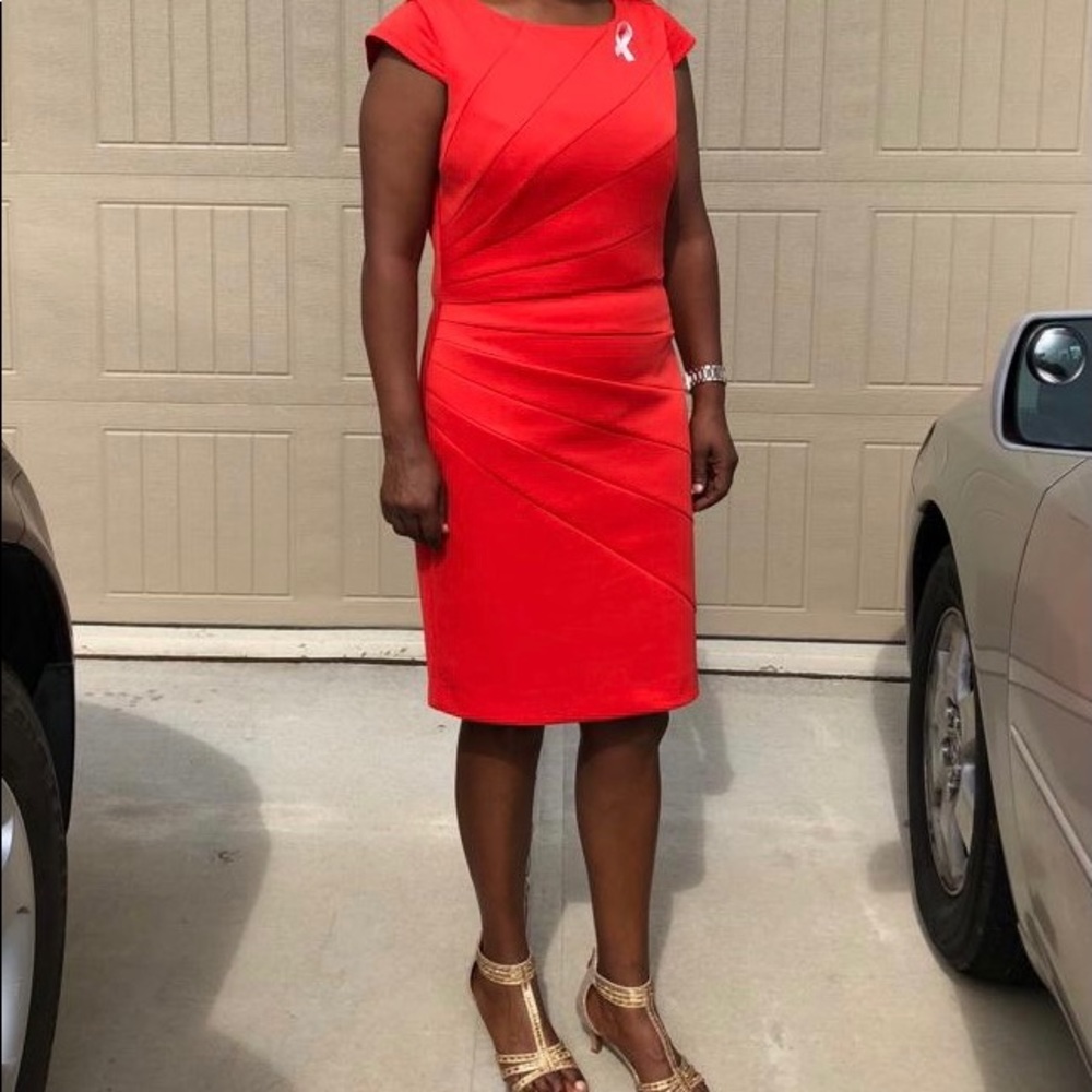 Red/Orange dress